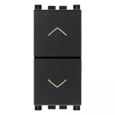 VIMAR ARKE - DUE PULSANTI INTERBLOCCATI NO+NO 10A GRIGIO