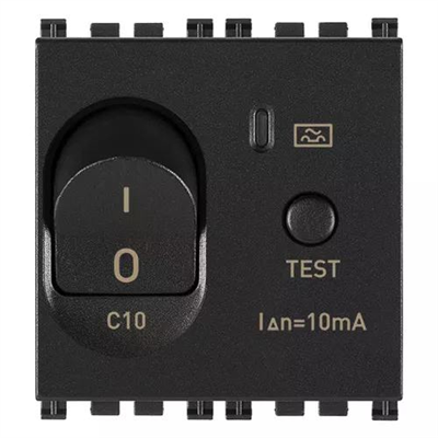 VIMAR ARKE - INTERRUTTORE MTDIFF.1P+N C10 10MA GRIGIO