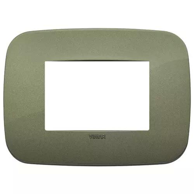 VIMAR ARKE - PLACCA ROUND 3M VERDE