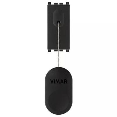VIMAR ARKE - PULSANTE 1P NC 10A TIRANTE GRIGIO