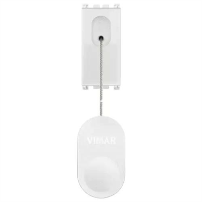 VIMAR ARKE - PULSANTE 1P NO 10A TIRANTE BIANCO