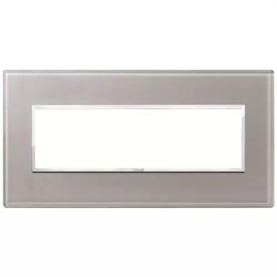 VIMAR EIKON - PLACCA 7M GRIGIO PERLA