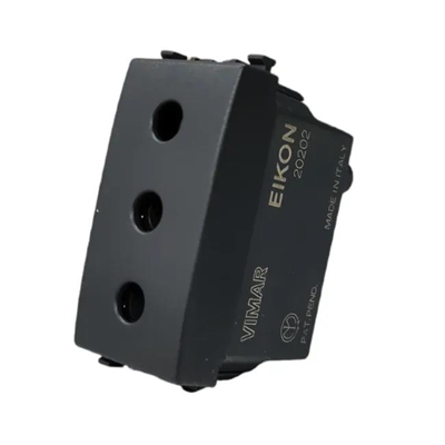 VIMAR EIKON - PRESA 2P+T 16A P17 GRIGIO
