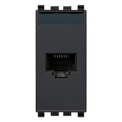 VIMAR EIKON - PRESA RJ45 NETSAFE CAT5E UTP GRIGIO