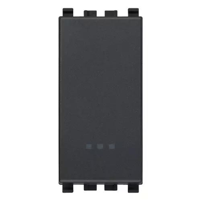 VIMAR EIKON - PULSANTE 1P NC 10A GRIGIO