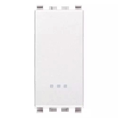VIMAR EIKON - PULSANTE 1P NO 10A BIANCO