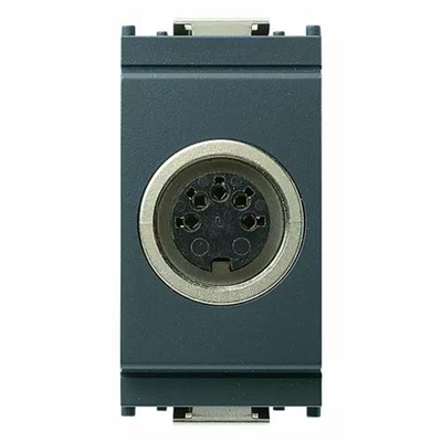 VIMAR IDEA - CONNETTORE PRESA DIN41524 5P GRIGIO