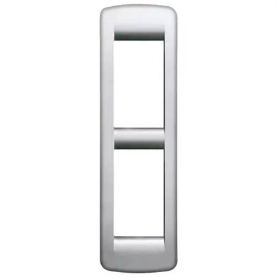 VIMAR IDEA - PLACCA 2M PER PANNELLO ARGENTO