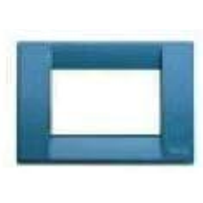VIMAR IDEA - PLACCA 3 MODULI TURCHESE