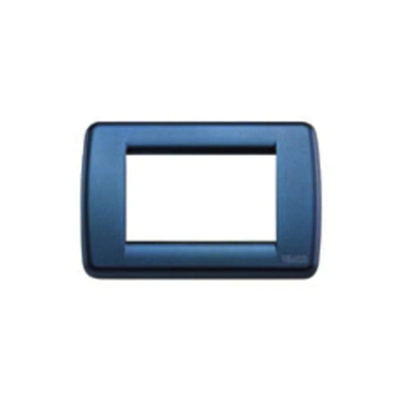 VIMAR IDEA - PLACCA 3M MET BLU EURO