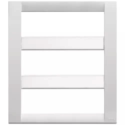 VIMAR IDEA - PLACCA CLASSICA 18M BIANCO BRILLANTE
