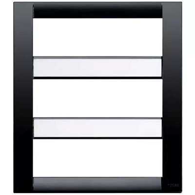 VIMAR IDEA - PLACCA CLASSICA 18M NERO