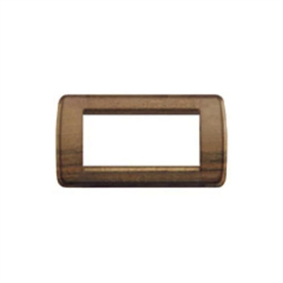 VIMAR IDEA - RONDÒ PLACCA 4M LEGNO NOCE