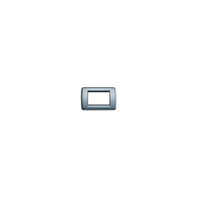 VIMAR IDEA - RONDO` PLACCA 3P METAL AVIO