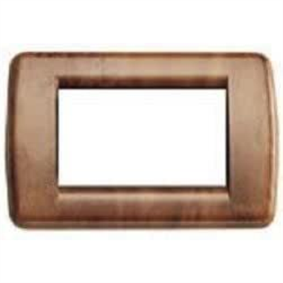 VIMAR IDEA - RONDO` PLACCA 4M METAL RADICA CILIEGIO
