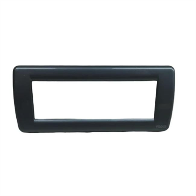 VIMAR IDEA - RONDO` PLACCA 6P METAL AVIO