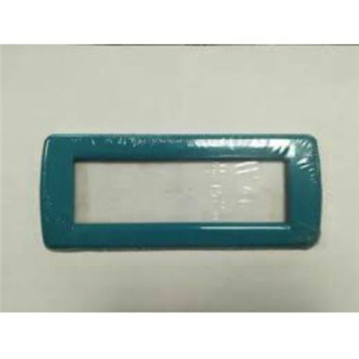 VIMAR IDEA - RONDO` PLACCA 6P TURCHESE