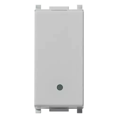 VIMAR PLANA - DEVIATORE 1P 10AX SILVER