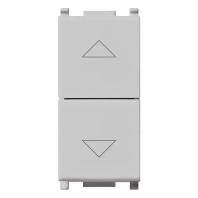 VIMAR PLANA - DUE PULSANTI INTERBLOCC.NO+NO 10A S