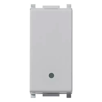 VIMAR PLANA - INTERRUTTORE 1P 10AX SILVER