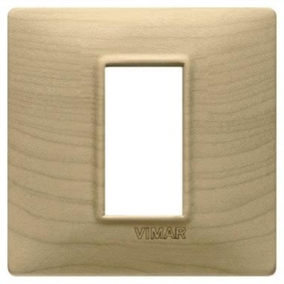 VIMAR PLANA - PLACCA 1M ACERO