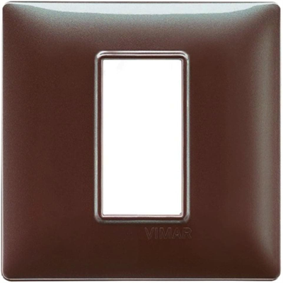 VIMAR PLANA - PLACCA 1M MARRONE MICALIZZATO