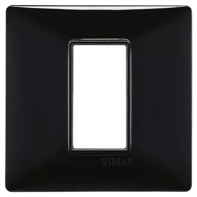 VIMAR PLANA - PLACCA 1M NERO