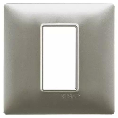 VIMAR PLANA - PLACCA 1M NICHEL OPACO