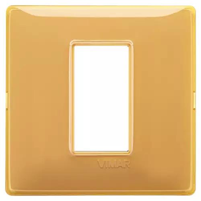 VIMAR PLANA - PLACCA 1M REFLEX AMBRA