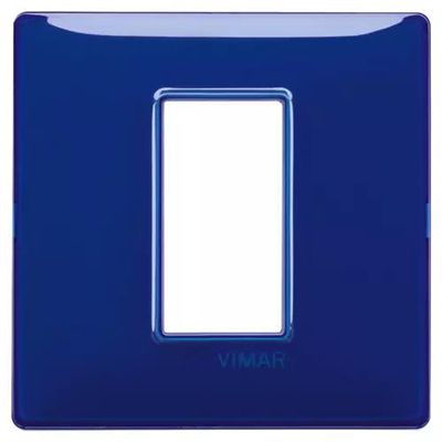 VIMAR PLANA - PLACCA 1M REFLEX ZAFFIRO