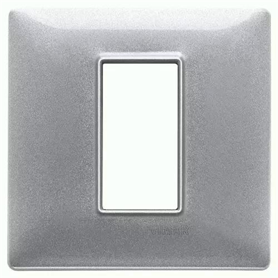 VIMAR PLANA - PLACCA 1M SILVER