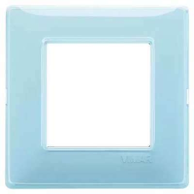 VIMAR PLANA - PLACCA 2M REFLEX ACQUA