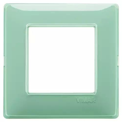 VIMAR PLANA - PLACCA 2M REFLEX MENTA