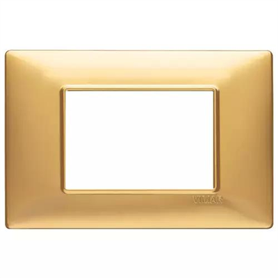VIMAR PLANA - PLACCA 3M ORO OPACO