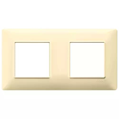 VIMAR PLANA - PLACCA 4M (2+2) INT71 CREMA