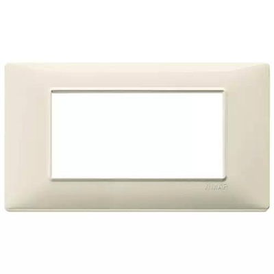 VIMAR PLANA - PLACCA 4M BEIGE