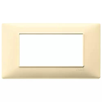 VIMAR PLANA - PLACCA 4M CREMA