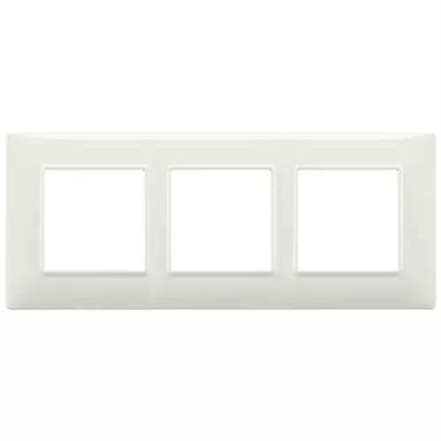 VIMAR PLANA - PLACCA 6M (2+2+2) INT57 AVORIO