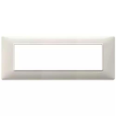 VIMAR PLANA - PLACCA 7M BIANCO GRANITO