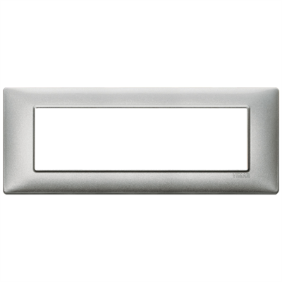 VIMAR PLANA - PLACCA 7M SILVER