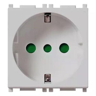 VIMAR PLANA - PRESA 2P+T 16A P30 SILVER