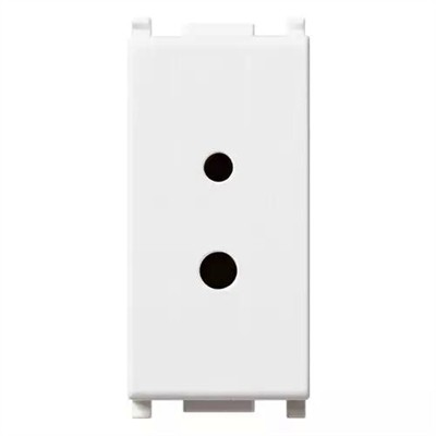 VIMAR PLANA - PRESA POLARIZZATA 2P 6A 24V SELV BIANCO