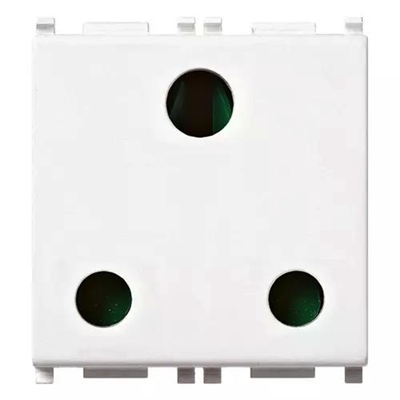 VIMAR PLANA - PRESA SICURY 2P+T 16A INGLESE BIANCO