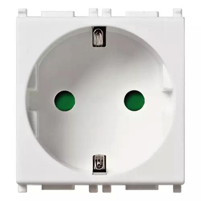VIMAR PLANA - PRESA SICURY 2P+T 16A TEDESCO BIANCO