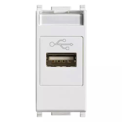 VIMAR PLANA - PRESA USB BIANCO