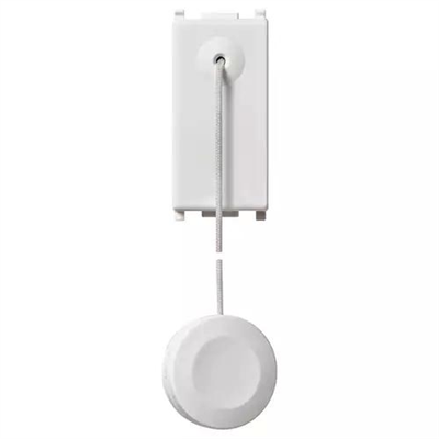 VIMAR PLANA - PULSANTE 1P NO 10A TIRANTE BIANCO