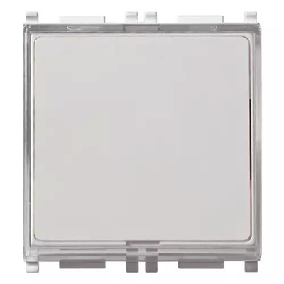 VIMAR PLANA - PULSANTE TARGHETTA 1P NO 10A 250V BIANCO