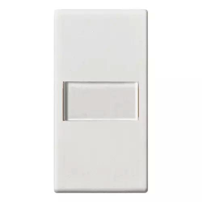 VIMAR PLANA - TASTO 1M +TARGHETTA BIANCO