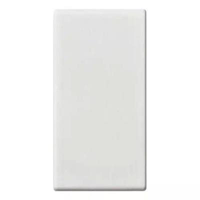 VIMAR PLANA - TASTO 1M ILLUMINABILE AD ANELLO BIANCO