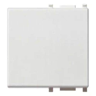 VIMAR PLANA - TASTO 2M ILLUMINABILE AD ANELLO BIANCO